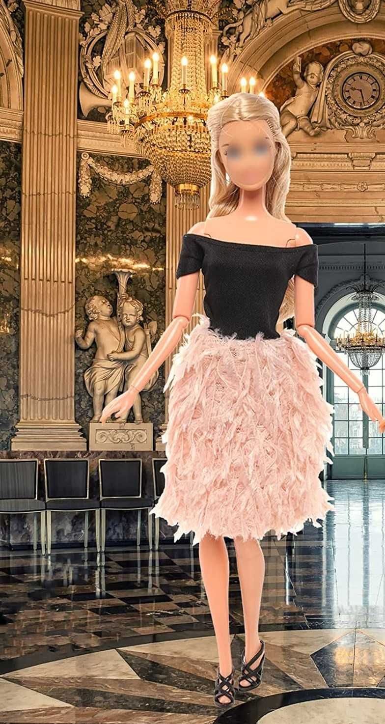 Ubranka dla lalek Barbie Sukienki Duży zestaw Modnych Ubranek