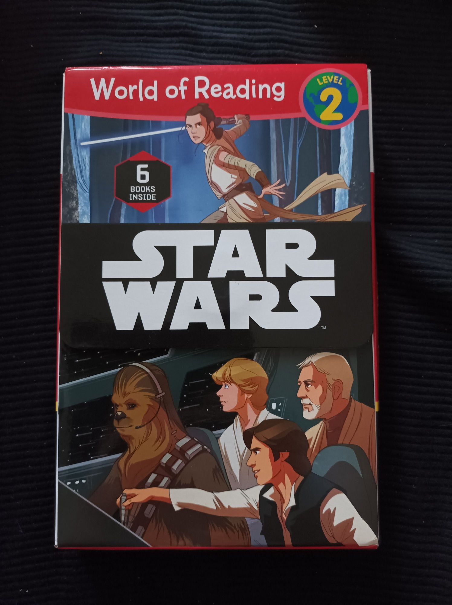 Star Wars box 6 książek, level 2 , język angielski