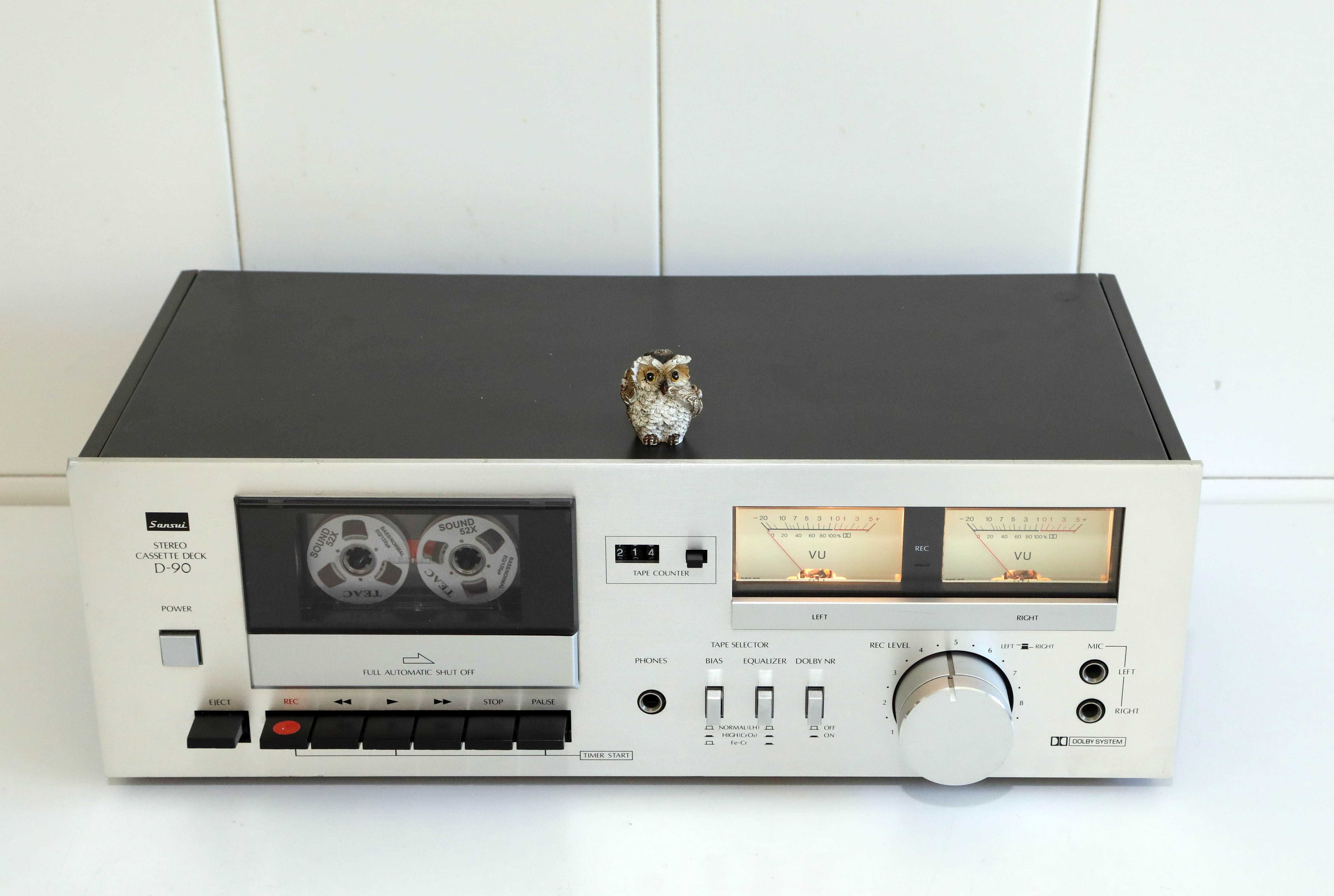 Sansui D-90 Tape Deck Cassetes