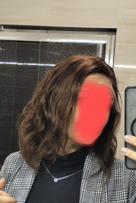 Piękna peruka lace front 100% naturalna, lekka.