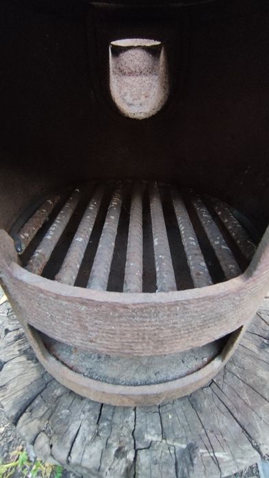 Буржуйка чугунная СССР