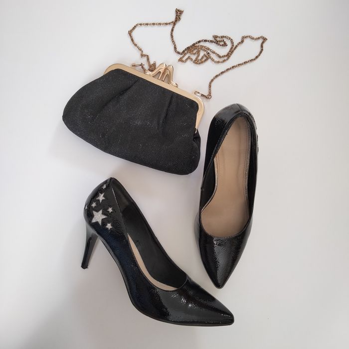 Czarne szpilki Jenny Fairy r. 40/41