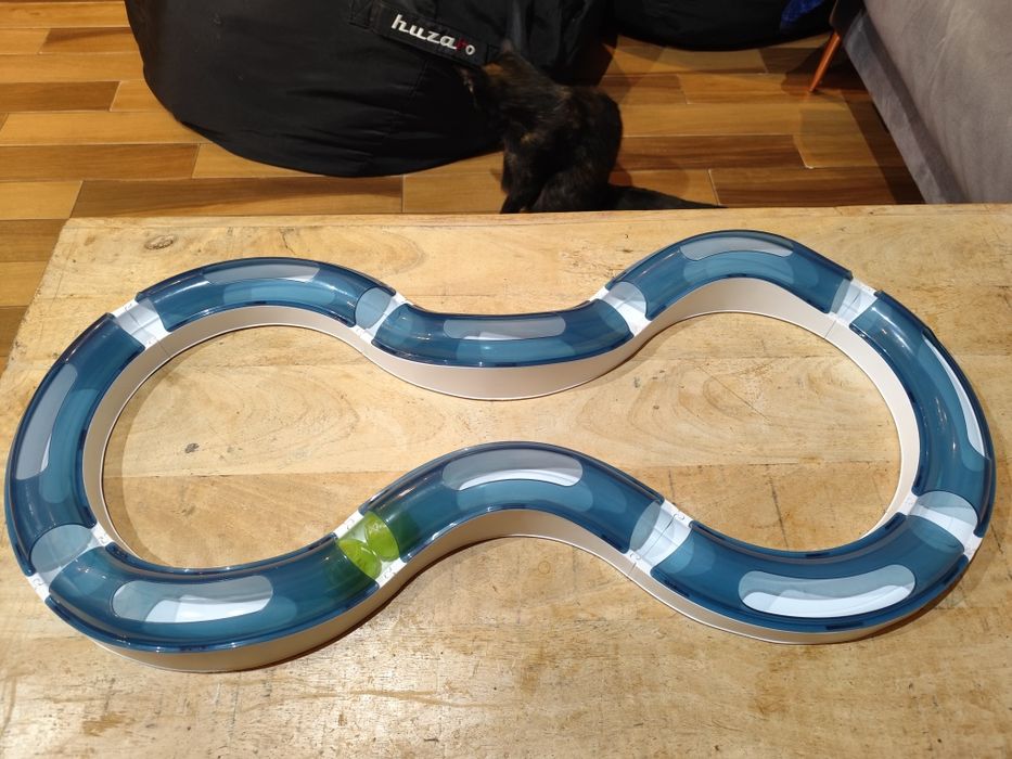 Catit Design Senses Super Roller tunel z piłką do zabawy dla kotów