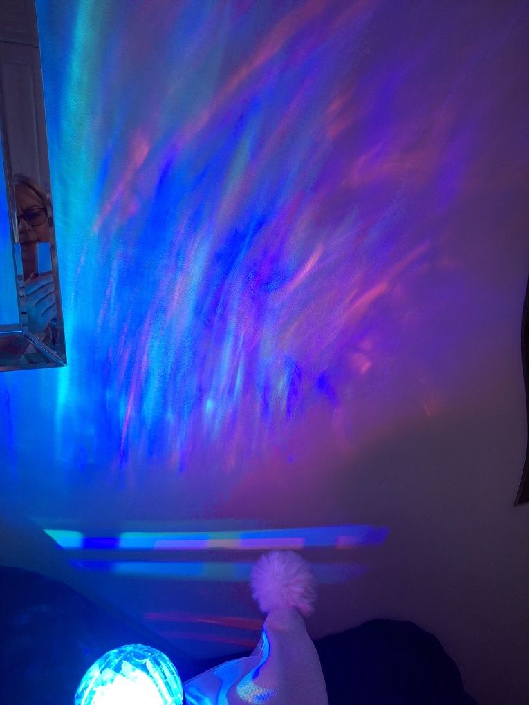 Projektor LED zorza polarna