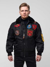 Оригінальний бомбер B-15 Flight Jackets Top Gun (Топ Ган), USA