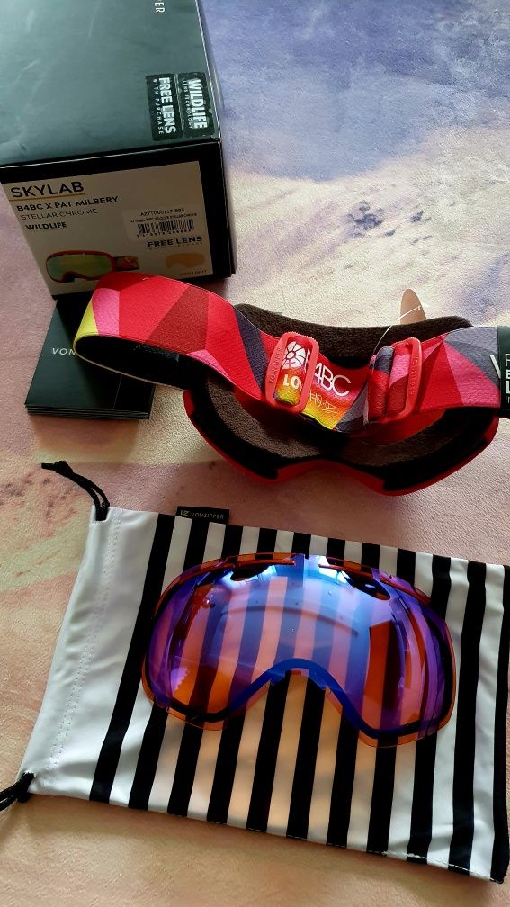 Nowe limitowane gogle VonZipper Skylab 2 szyby Polecam!