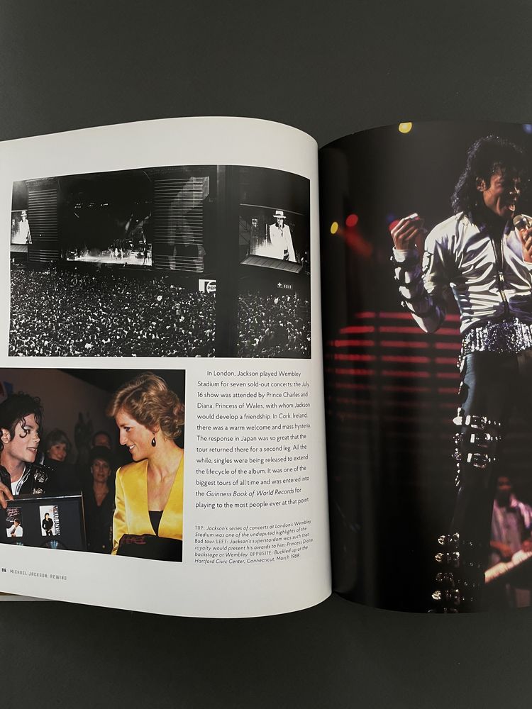 Michael Jackson Rewind (оригинал, англ.) – коллекционная книга с фото