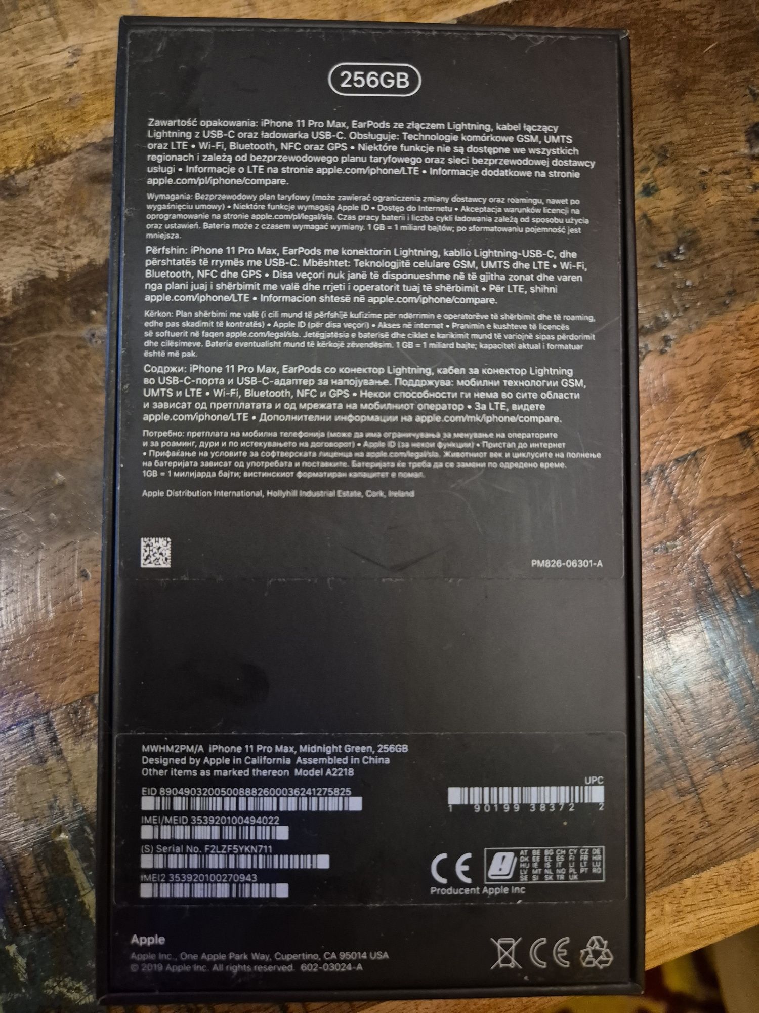iPhone 11 Pro Max 256GB