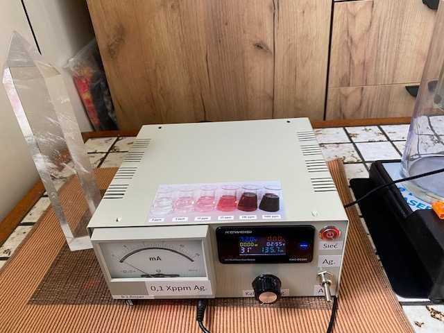 Generator srebra i złota koloidalnego