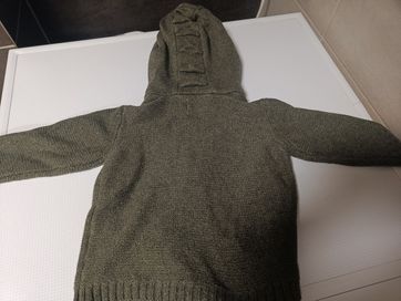 Sweterek khaki chłopięcy Zara