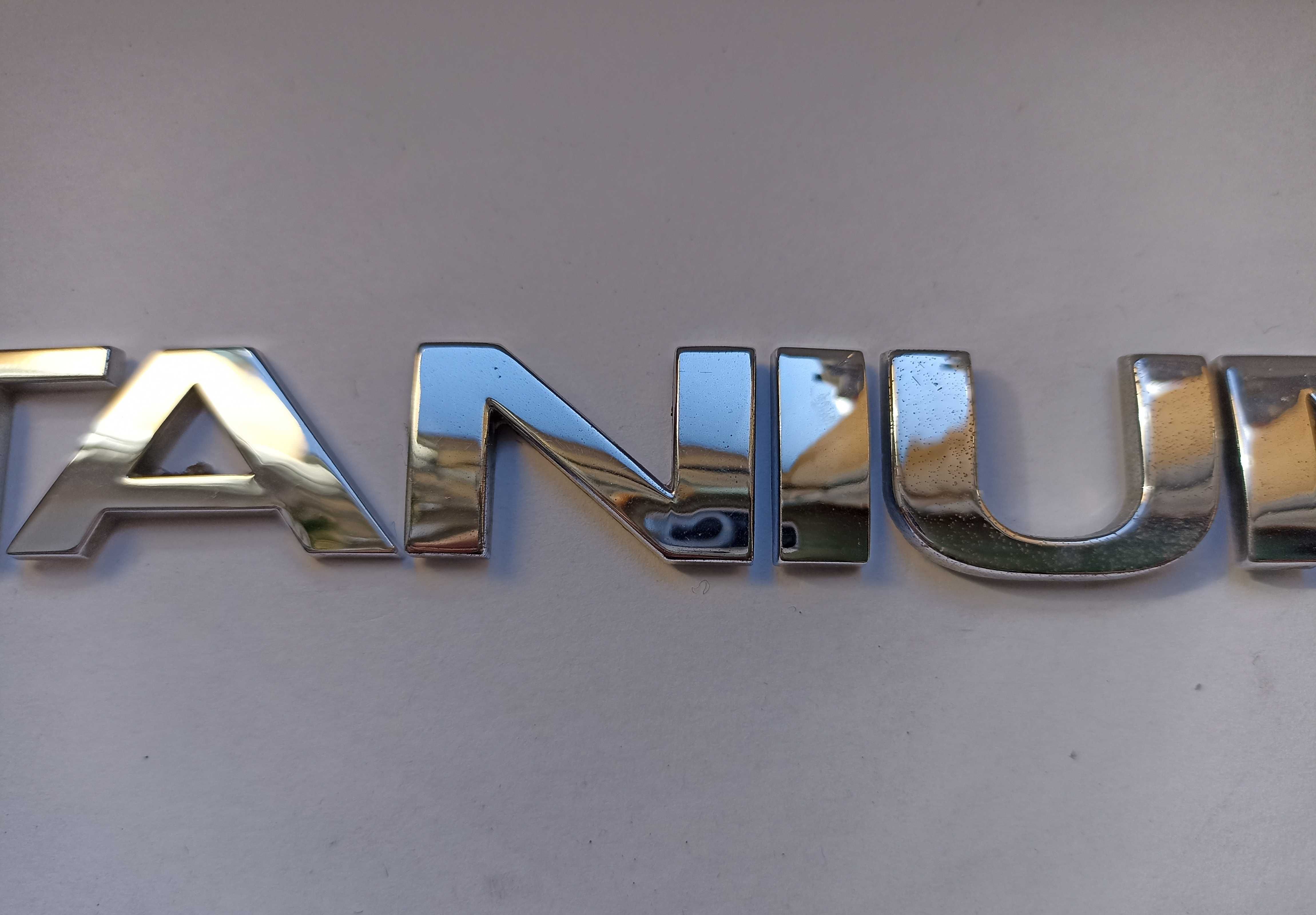 Napis emblemat Ford Titanium 08-14