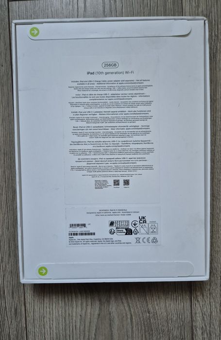 Apple iPad 10th generation (2022) WI-FI 256GB ,Blue