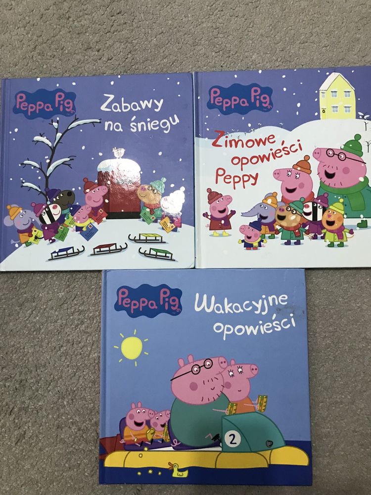 Świnka peppa zestaw  książeczek