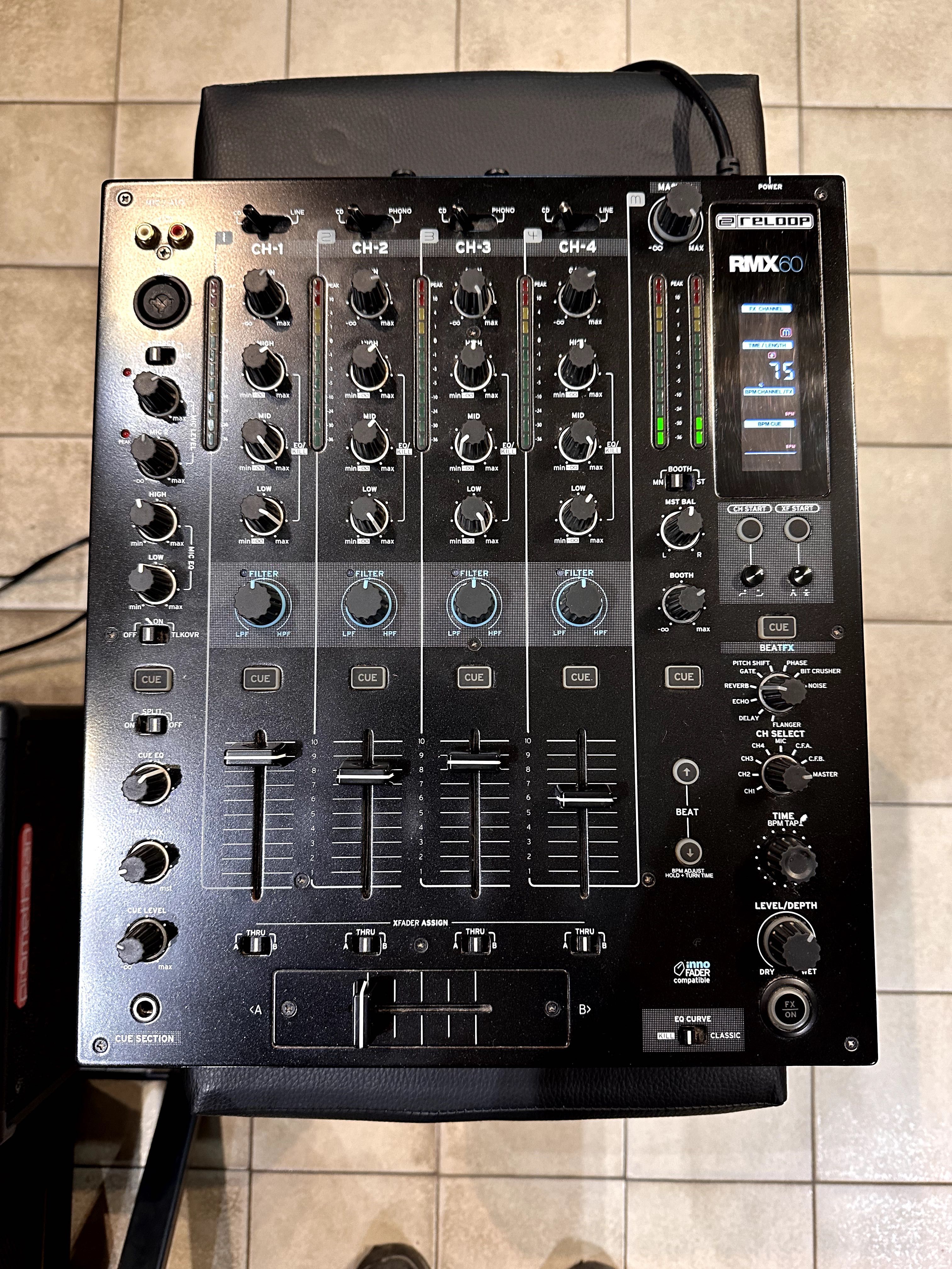 mikser cyfrowy DJ Reloop RMX 60 - 4 kanałowy, sklep Koszalin
