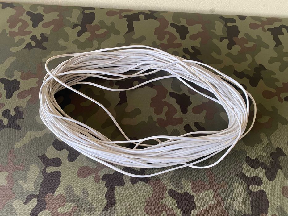 Kabel przewód elektryczny OMYp płaski 2x1 300/300V ok. 45m