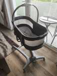 Chicco, Baby Hug 4in1 Air, kołyska, leżaczek, krzesełko, Titanium