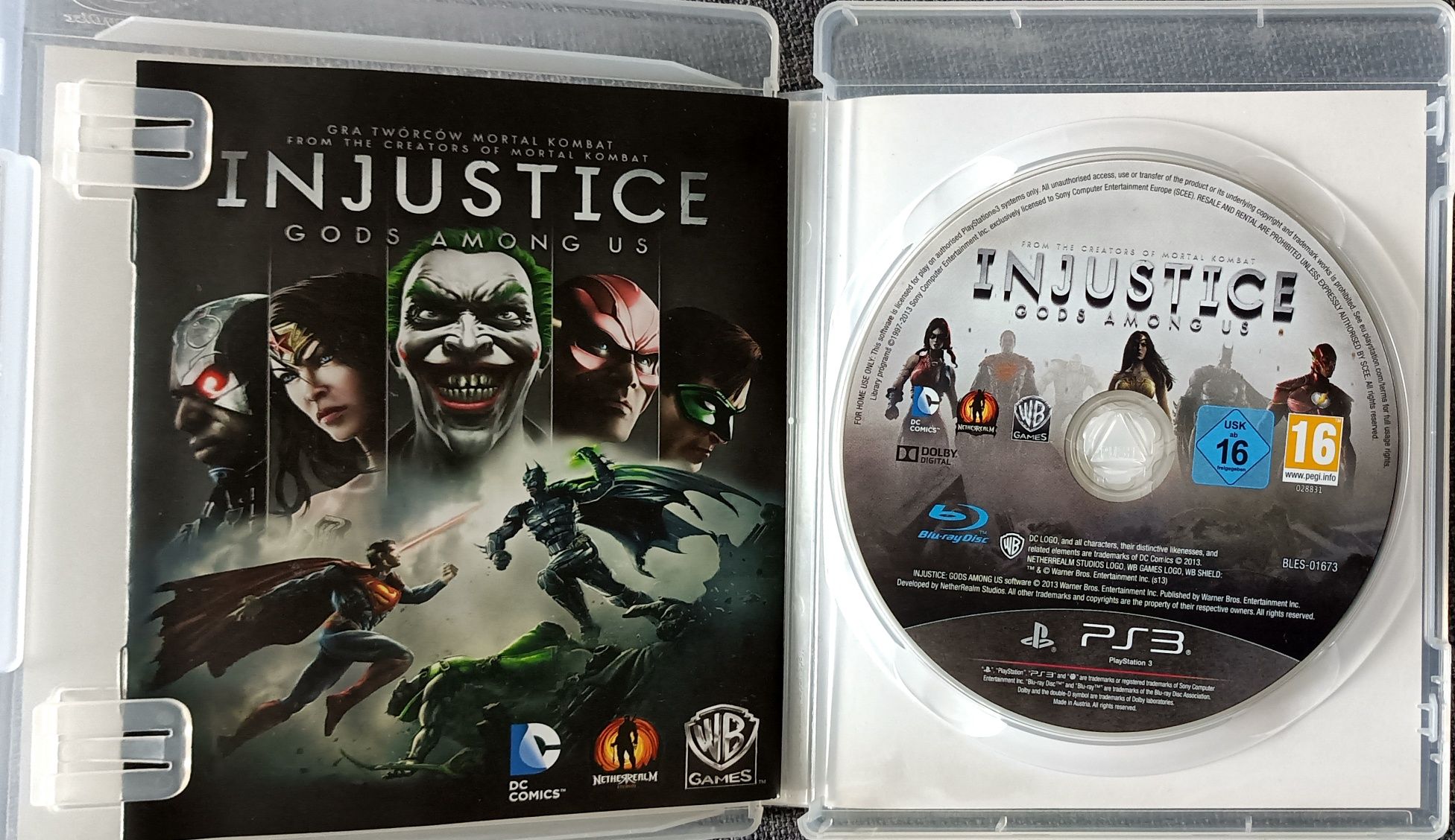 Injustice Gods Among Us PS3 PL