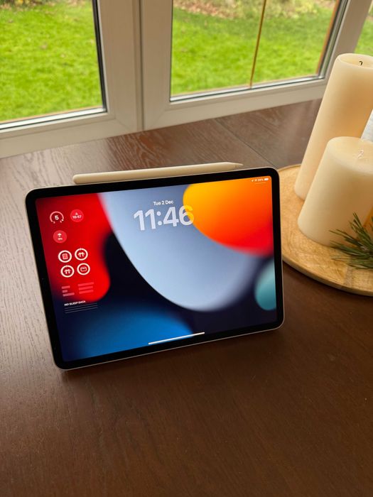 ipad pro m1 11' 256 gb + apple pencil + smart folio