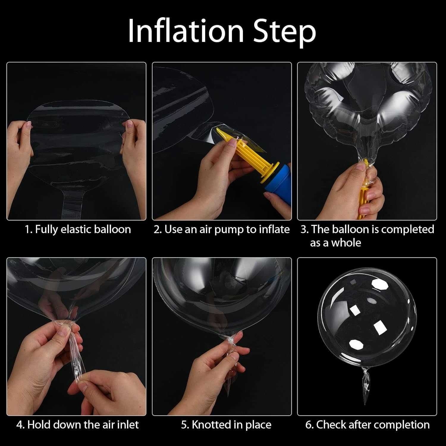 świecące balony ze światłami, balony LED Bobo