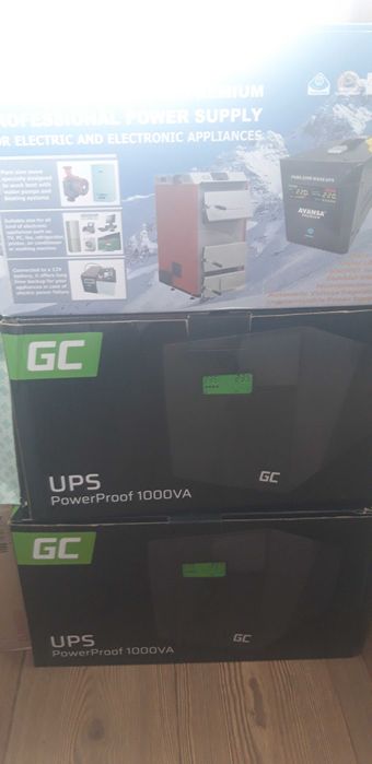 Інвертор, безперебійник, UPS Green Cell 1000 ВА 600 Вт