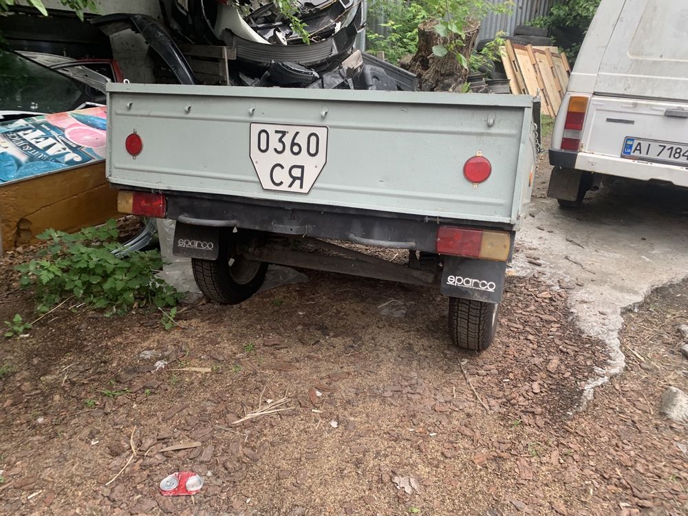 Прицеп в нормальном состоянии