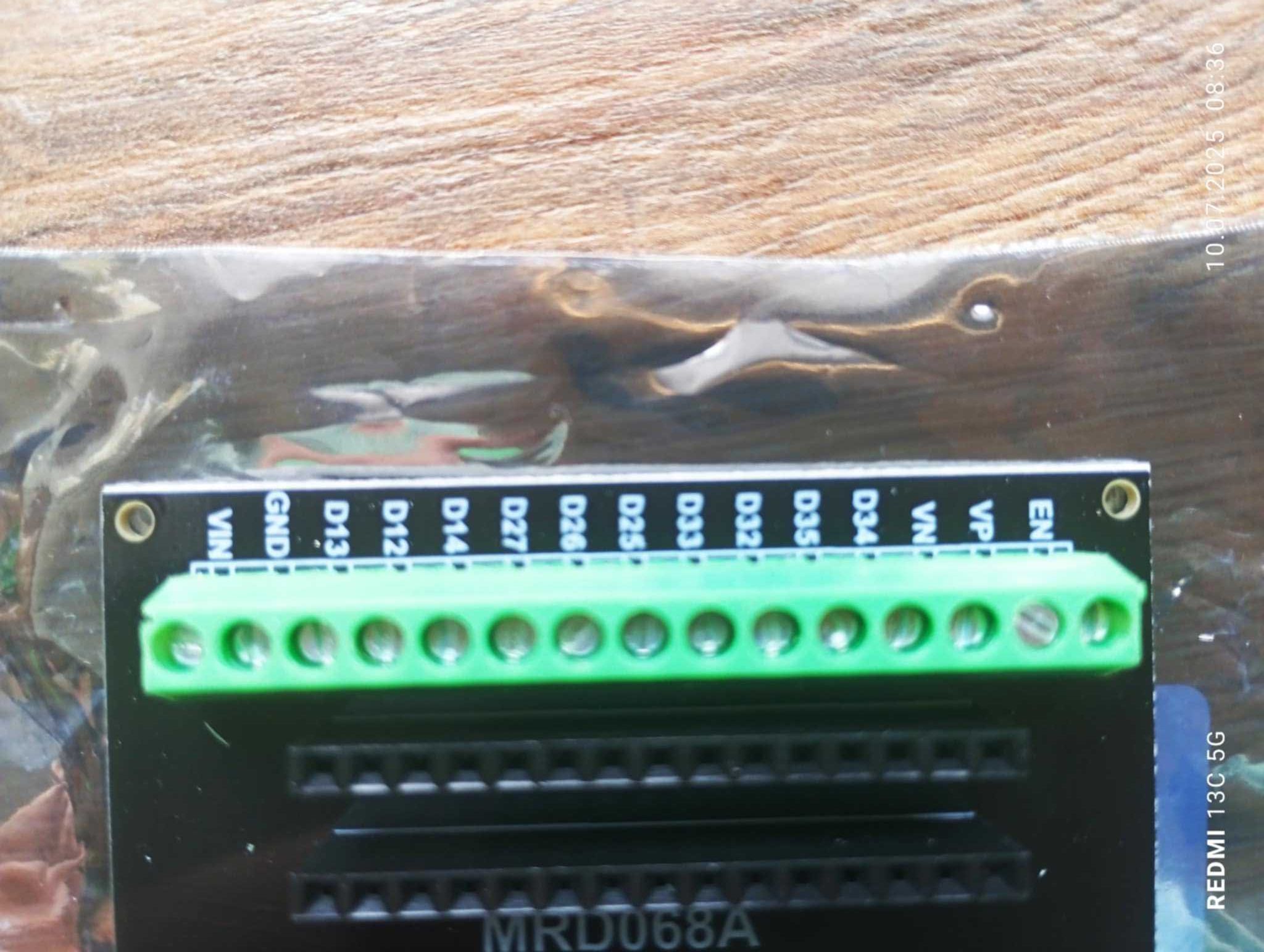 (40 szt) ESP32 Zacisk śrubowy Adapter DIN Mount MRD068A