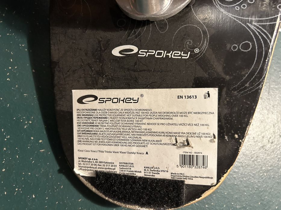 Deskorolka spokey