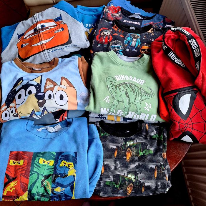 Ciuchy dla chłopca 122/128