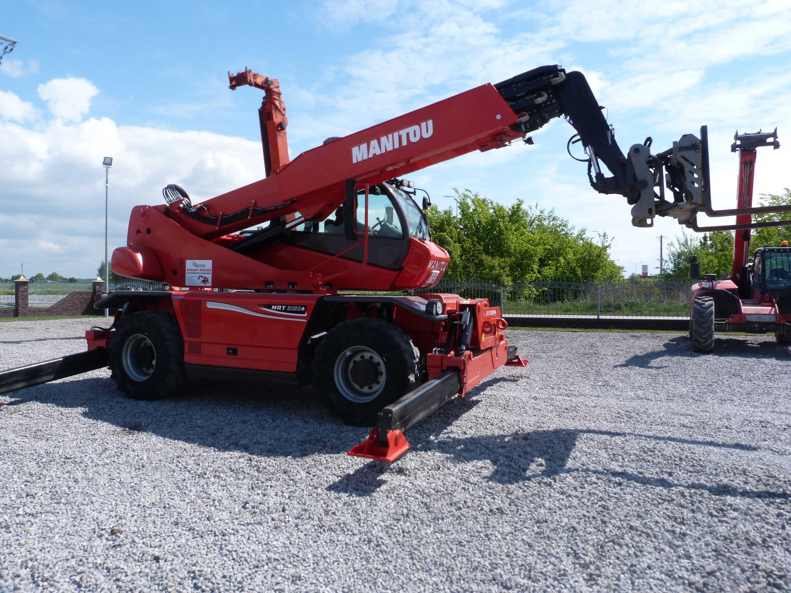 Ładowarka Teleskopowa Manitou MRT 2150 Rok 2019 Ważne UDT