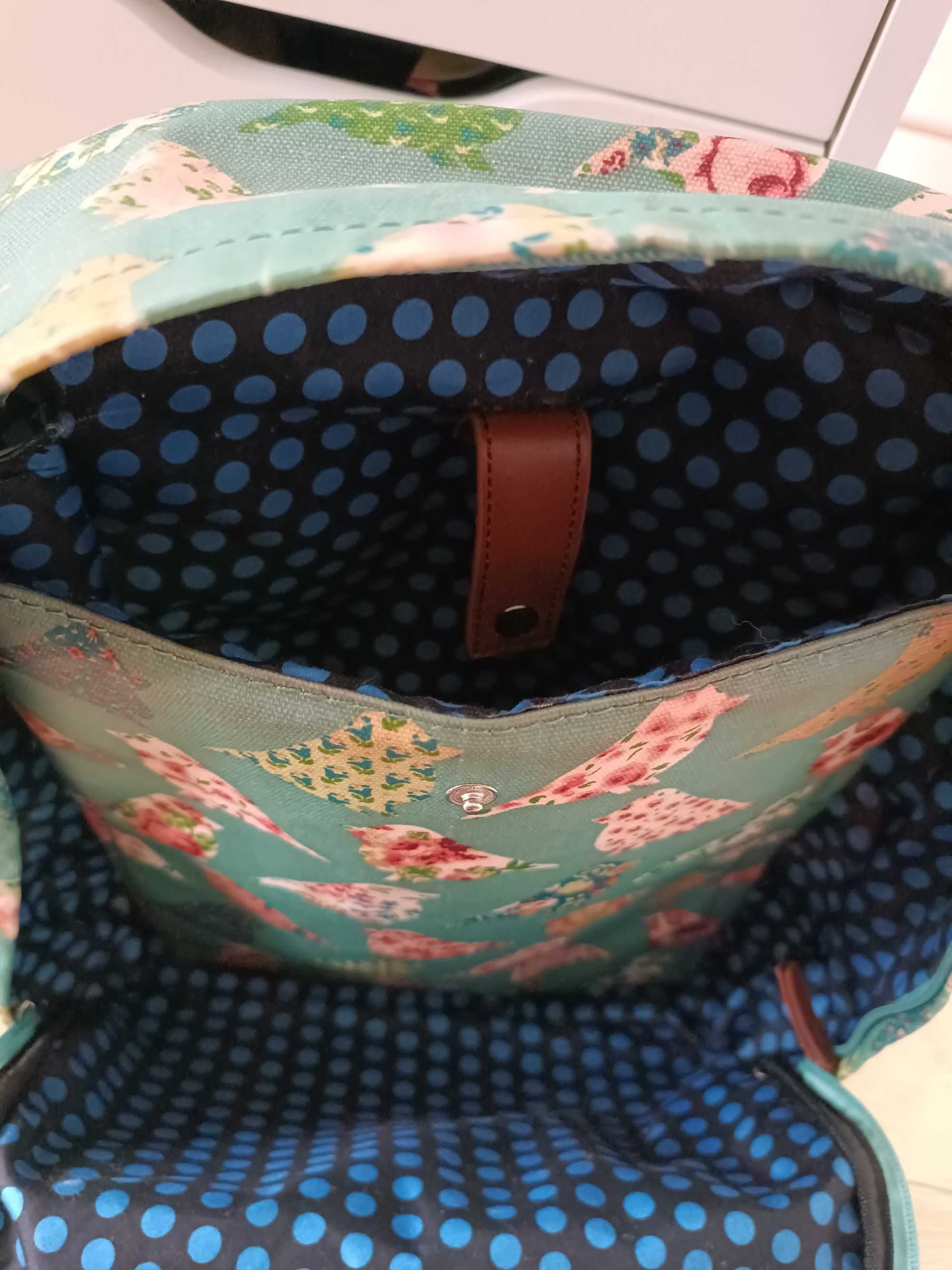 Plecak we wzór z ptakami TK Maxx