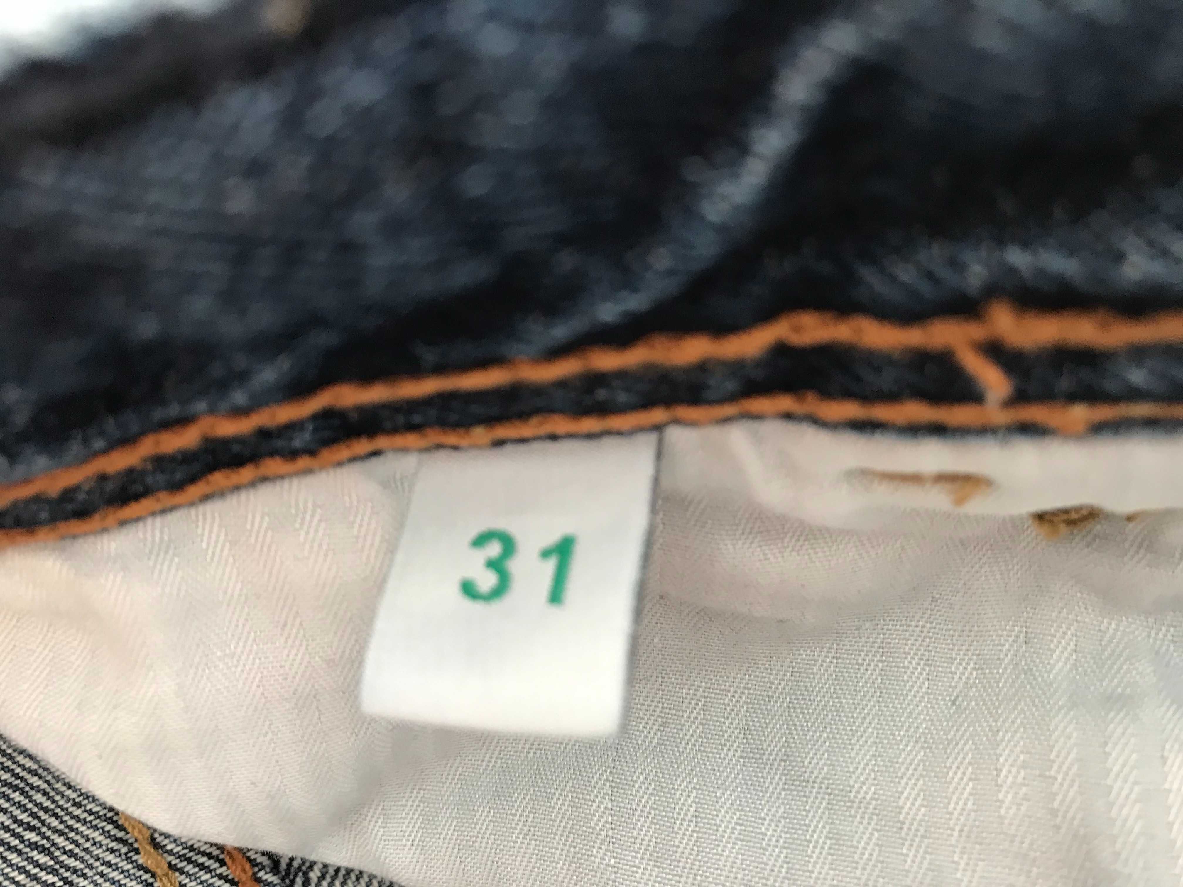 Esprit szorty jeans męskie straight fit rozmiar 31