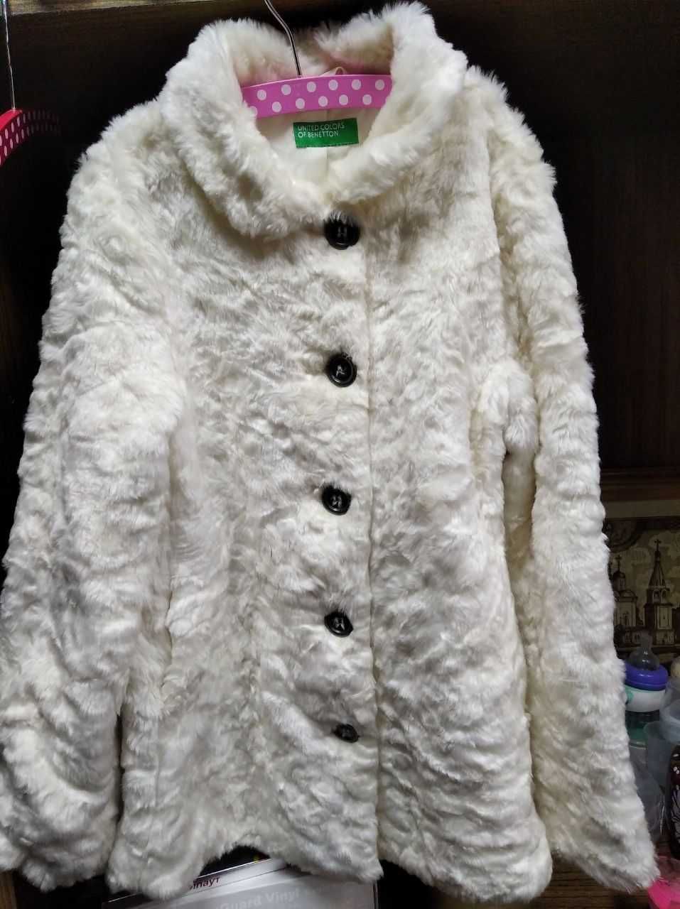 дитяча шуба шуба Benetton 140 - 145 см