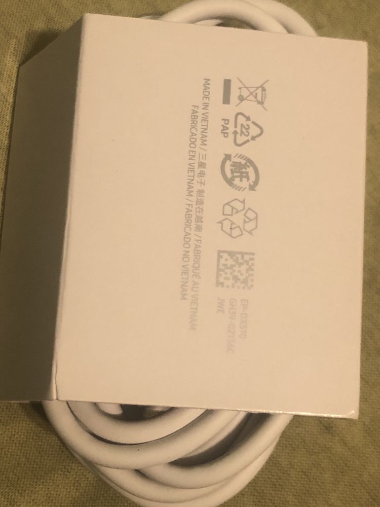 Oryginalny przewód Samsunga 1.8m/5A EP-DX510Bj