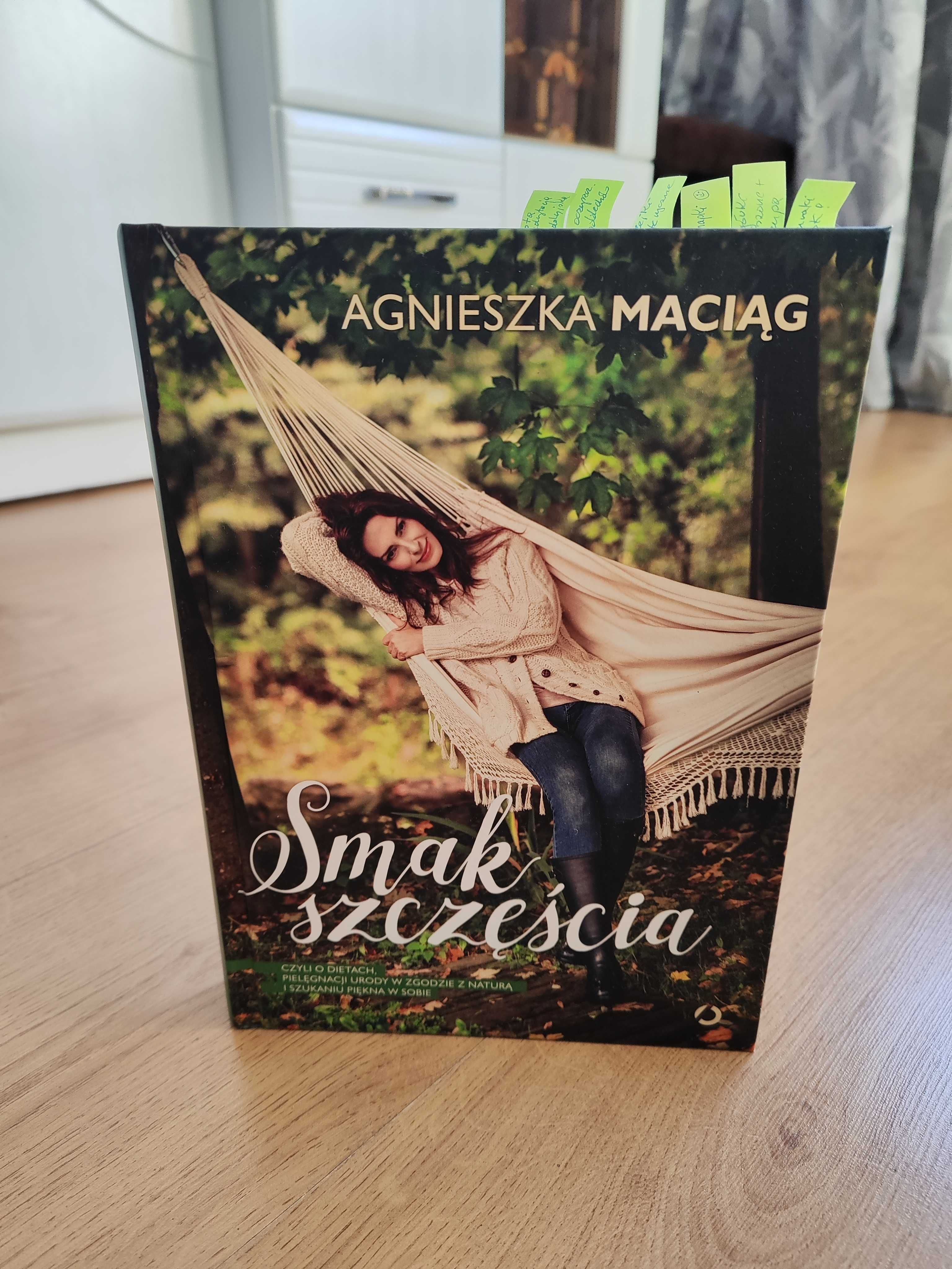 Książka Agnieszka Maciąg Smak szczęścia