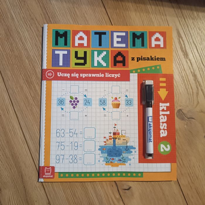 Matematyka z pisakiem klasa 2 książka dla dzieci