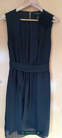 Vestido preto curto L-M