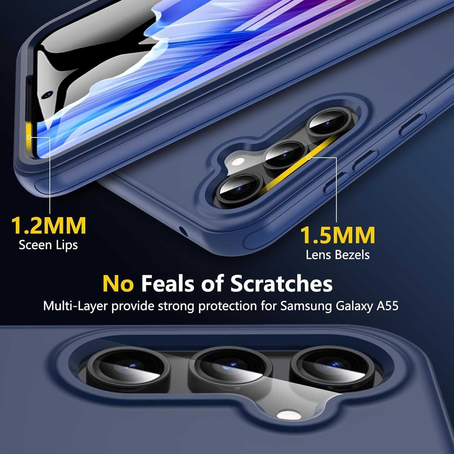 Etui do Samsung Galaxy A55 5G Owkey ochrona 360