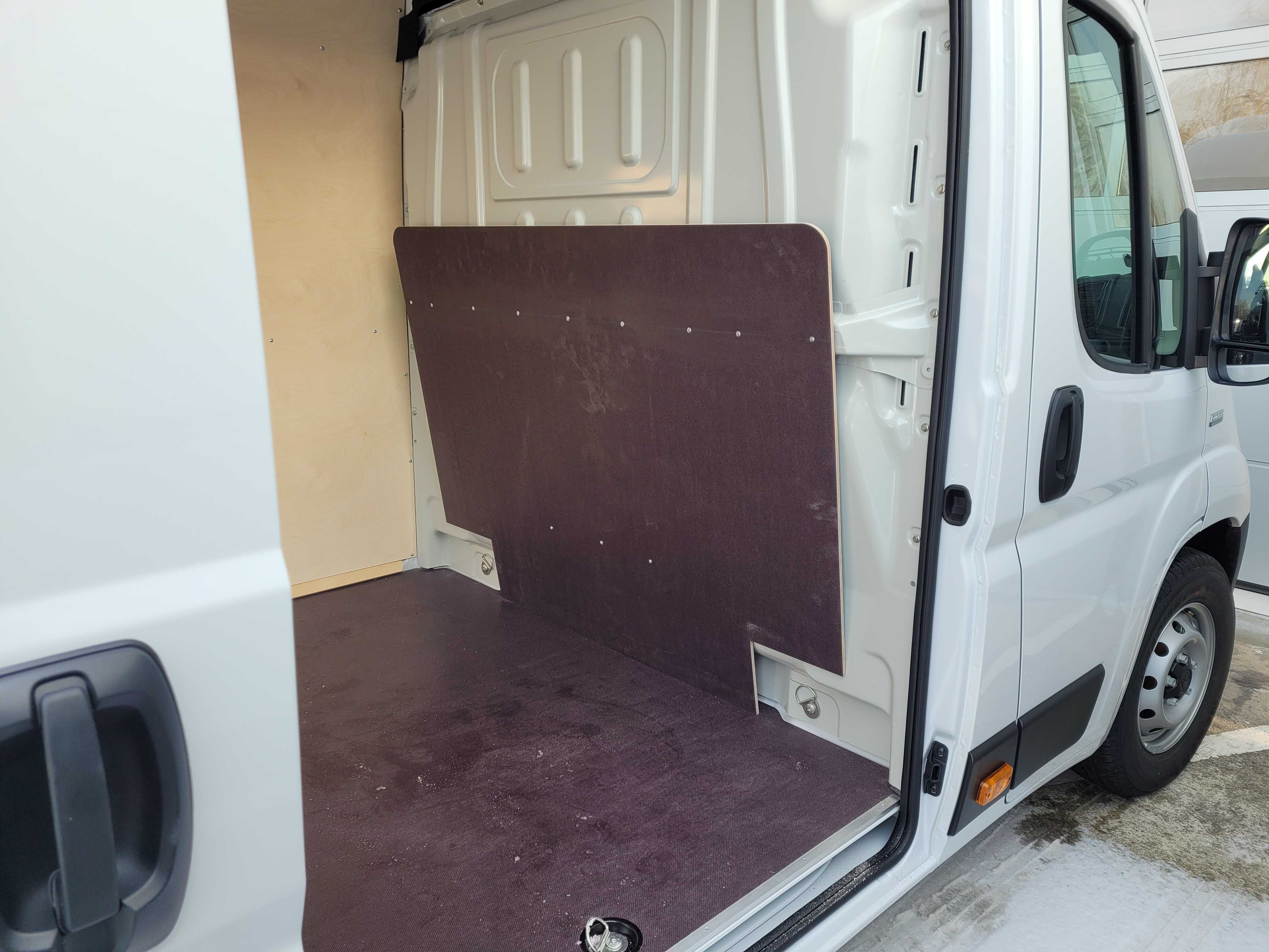 Zabudowa busa, paki Fiat Ducato Opel Movano L4H2 sklejka