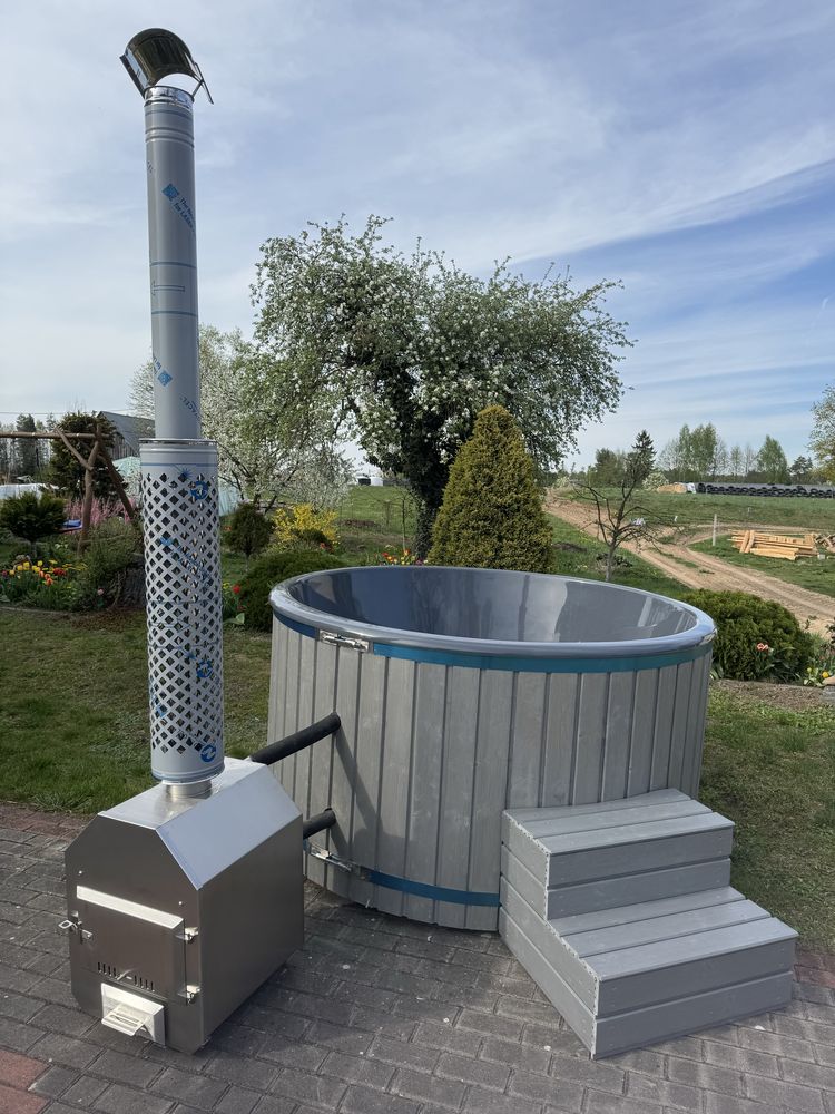 Duża balia ogrodowa,bania ruska,spa,jacuzzi,sauna,hot tub PRODUCENT