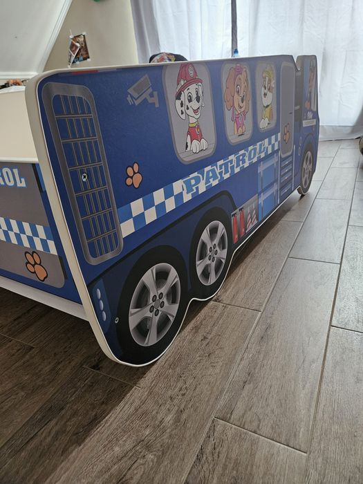 Łóżko dziecięce Psi Patrol 140 x 70