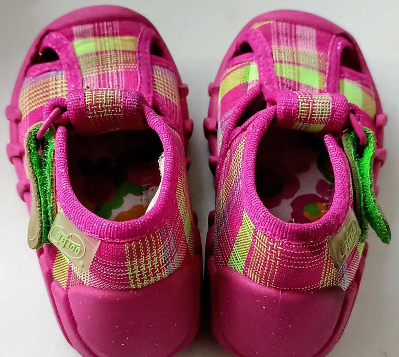 Легкі, дитячі тапочки, капці, пінетки, мокасини Befado (Польща) 20р.