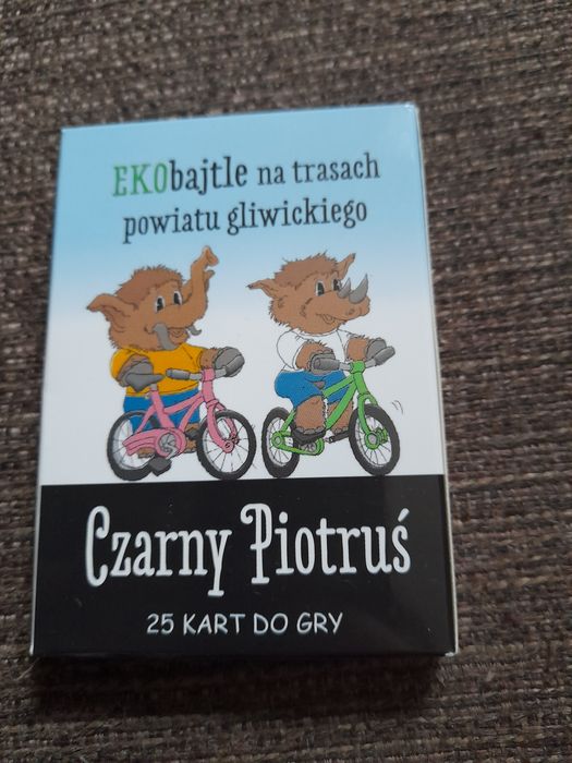 Różne zabawki karty czarny Piotruś, 2 głowy piłek, Jojo, i inne