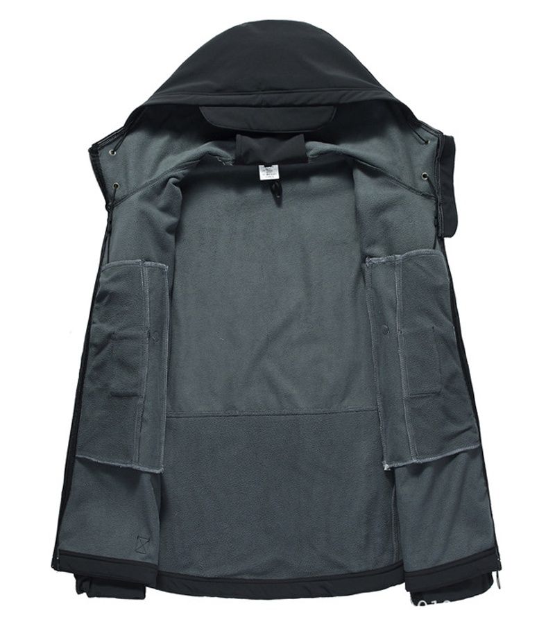 Тактична куртка Softshell military black/green