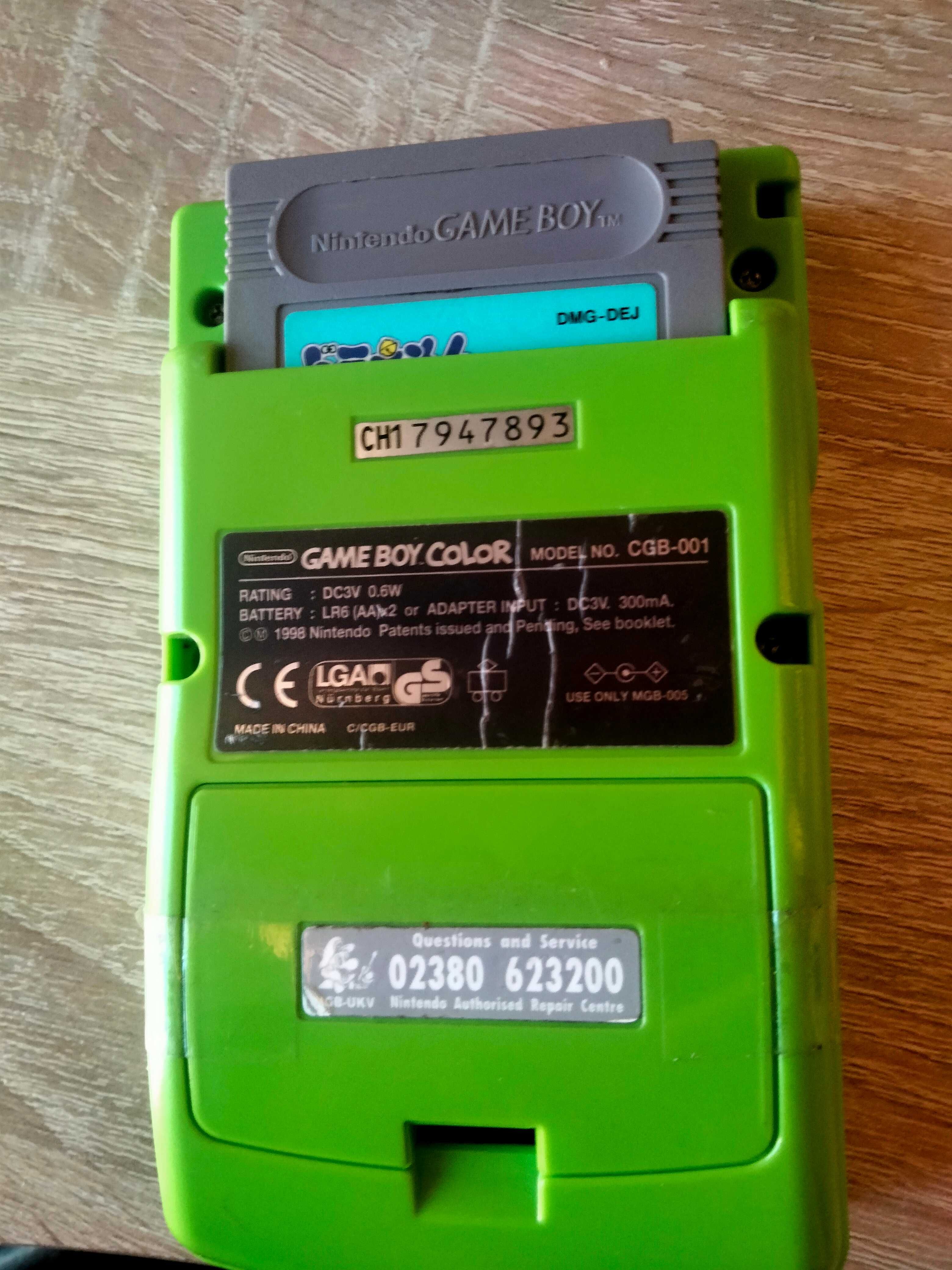 GAME BOY color z grą