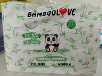 Pampersy Bamboolove XS 2-4 kg