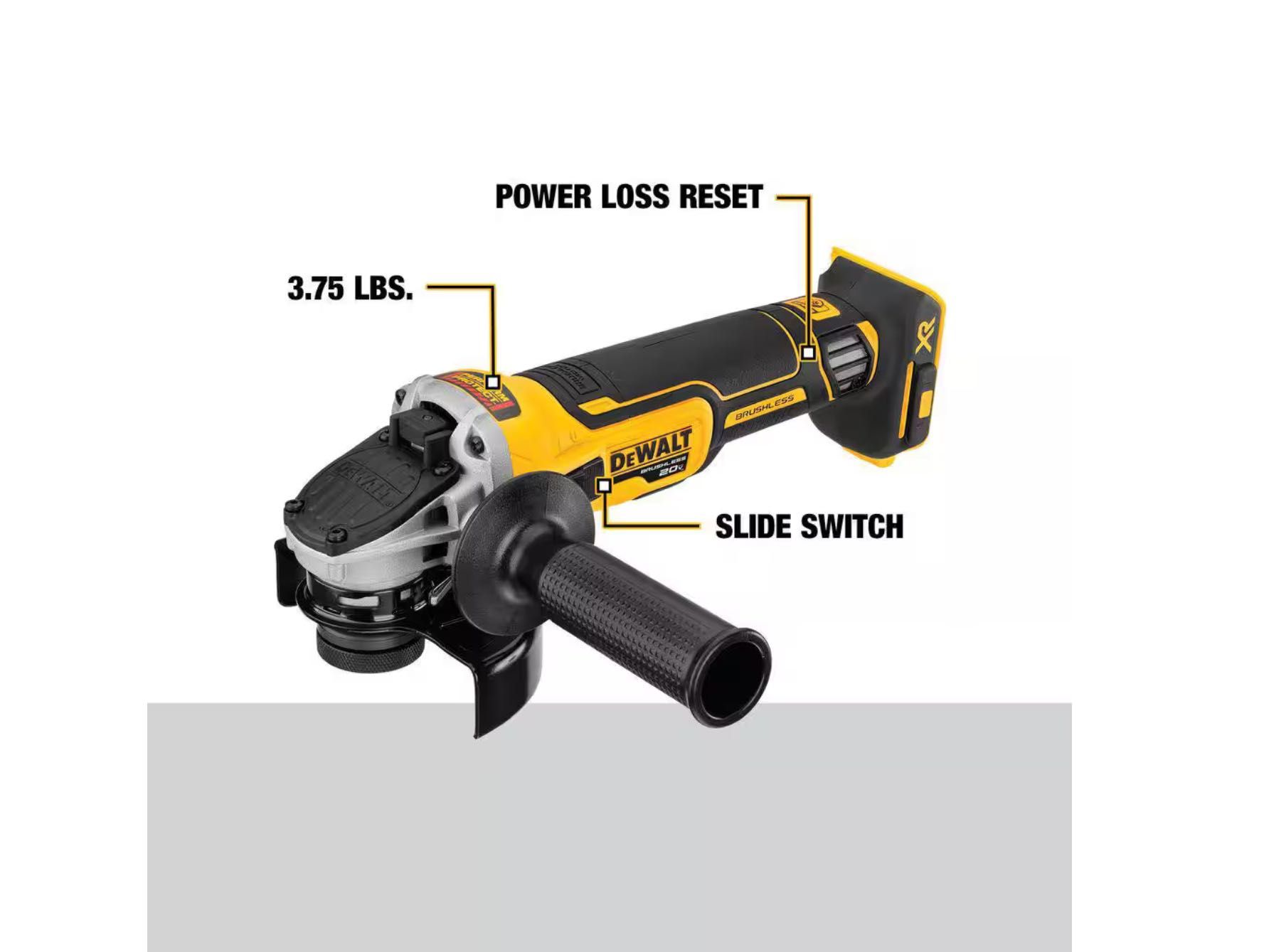 DeWALT 20V MAX XR DCG405N шліфмашина