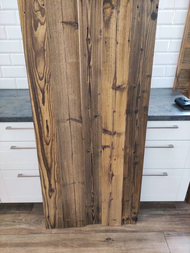Stare drewno deski rustykalne na ścianę panele boazeria