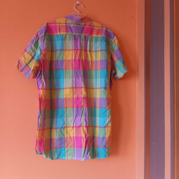 kolorowa koszula w kratę H&M M