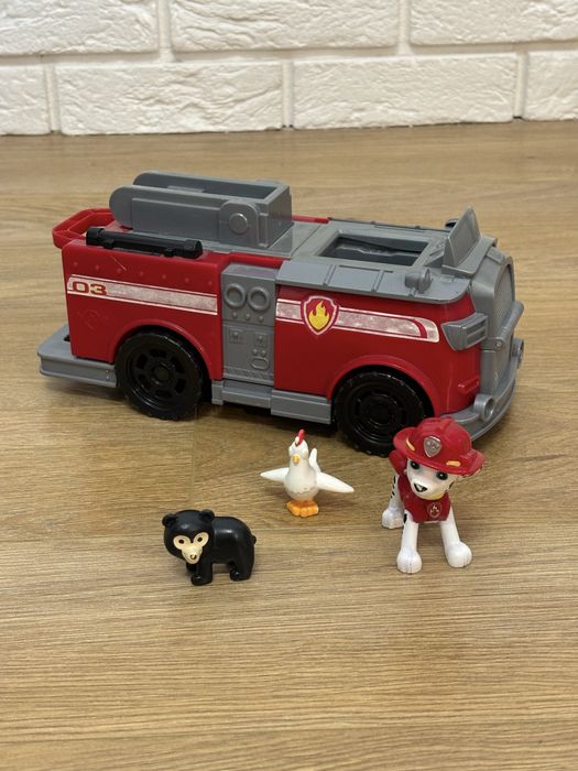 Psi Patrol wielki wóz strażacki