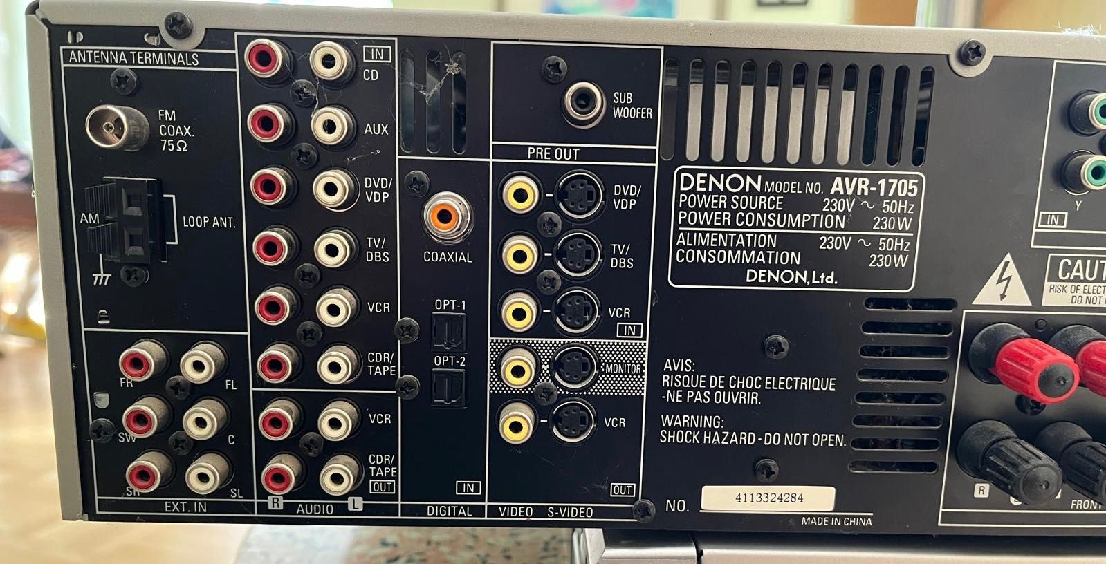 Amplituner Denon AVR 1705